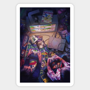 Playstation 1 - Crash Team Racing ( 90s childhood room ) Magnet